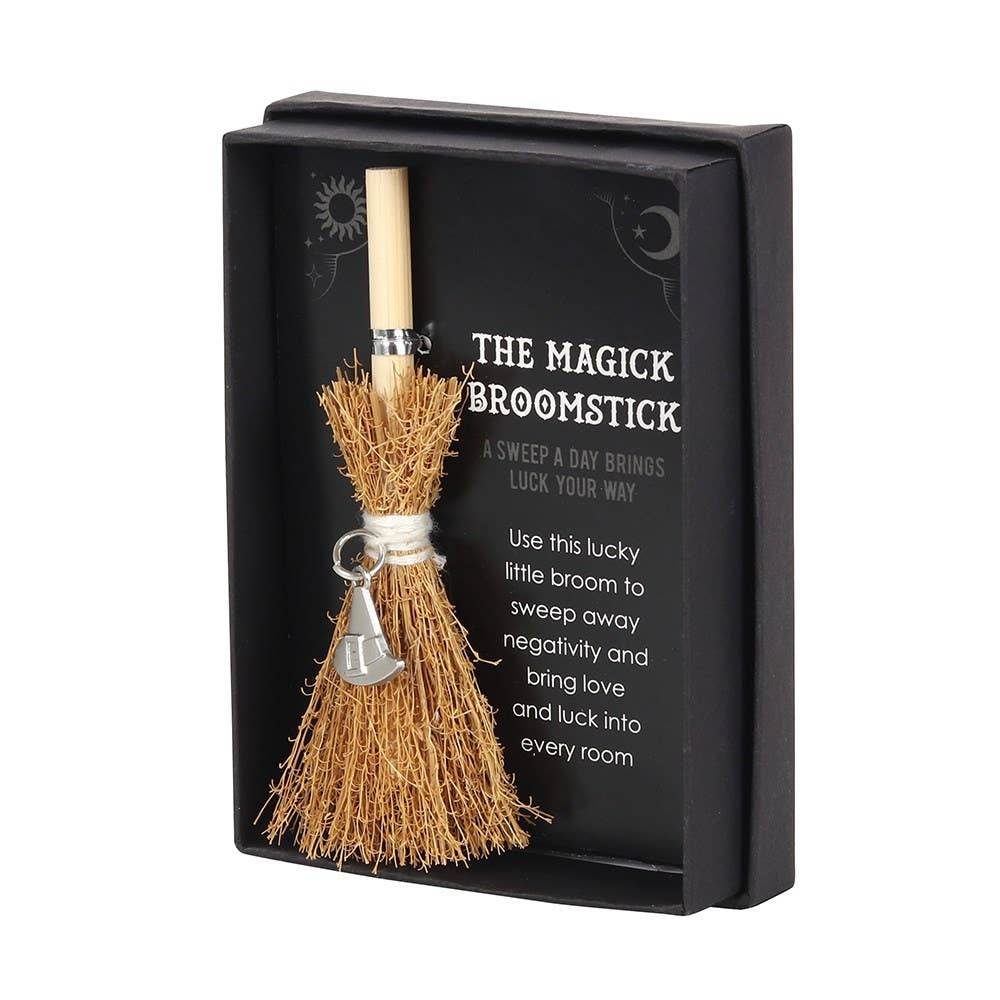 Witch Hat Mini Magick Halloween Broomstick