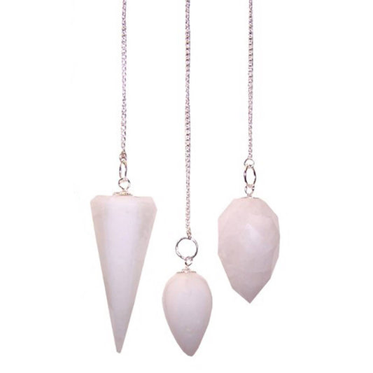 Magic Pendulum - Snow Quartz Spiritual Stone